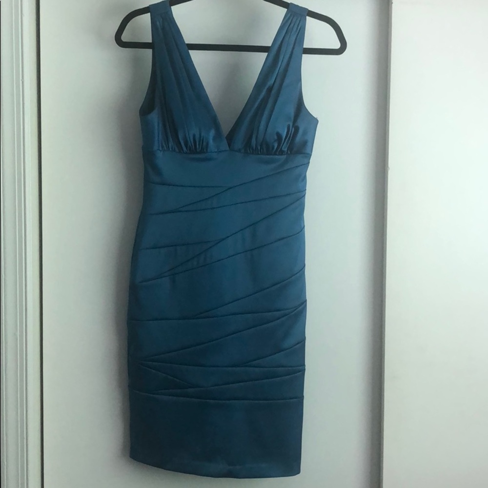 Blue dress